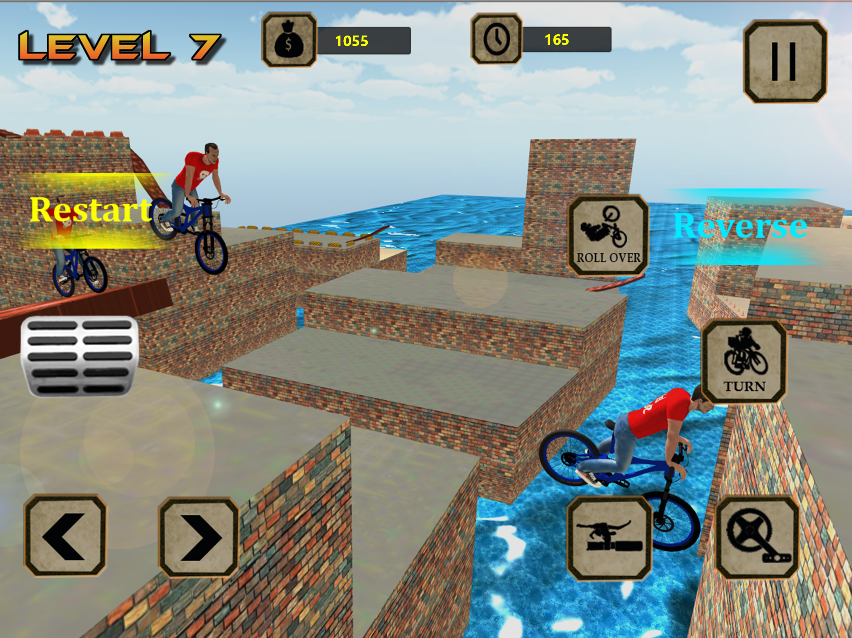 BMX Racer Crazy Stunts