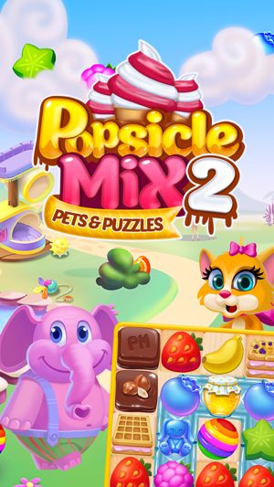 Popsicle Mix 2: Pets & Puzzles(圖1)-速報App