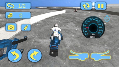 Snow Mobile Offroad Racing screenshot 3