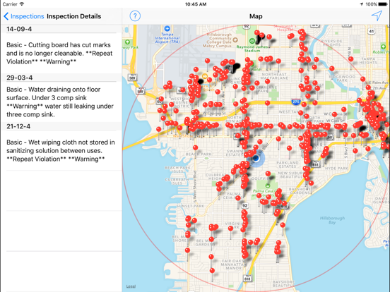 Screenshot #6 pour Safe Dining - Florida