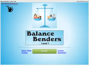 Balance Benders Level 1 (Lite) screenshot #1 for iPad