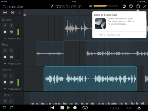 Screenshot #6 pour PreSonus Capture