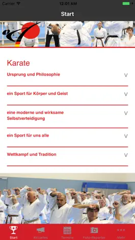 Game screenshot Deutscher Karate Verband e.V. apk
