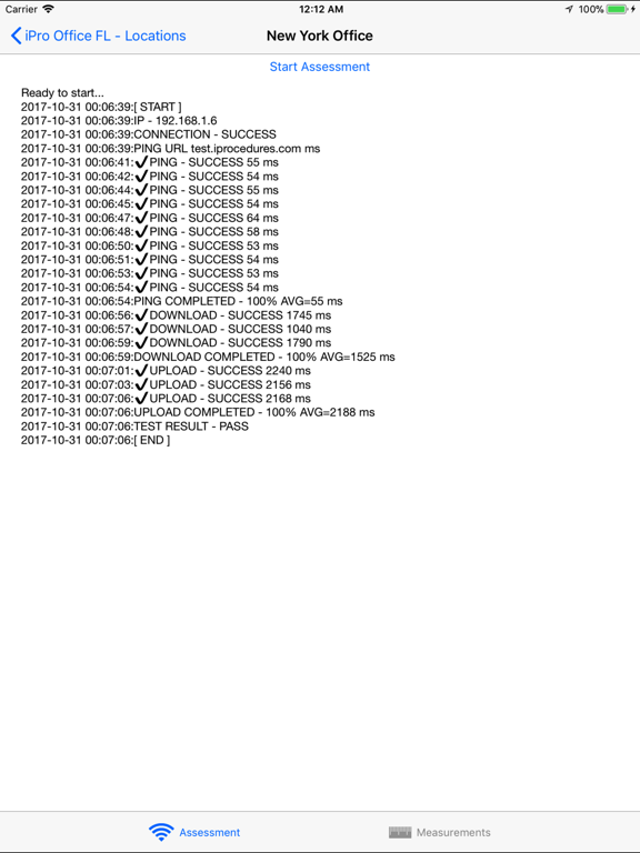 Screenshot #4 pour iPro WiFi Assessment