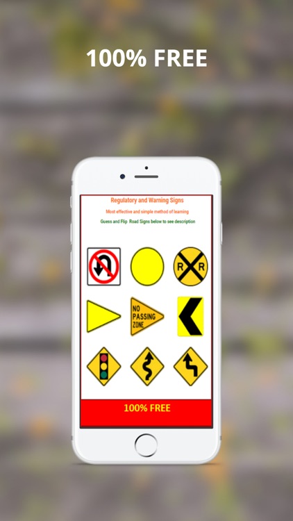 KY DMV Road Sign Flashcards screenshot-9