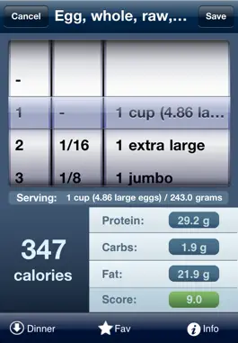 Game screenshot Tap & Track Calorie Counter apk