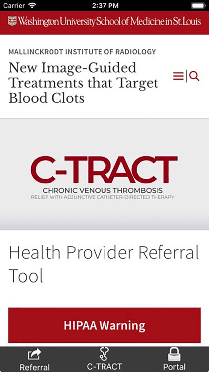 C-TRACT Referral Tool
