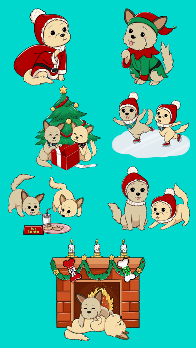 Screenshot #1 pour Dog Stickers by Woof Warehouse