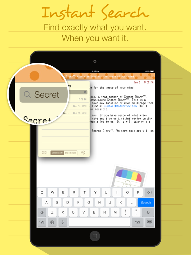 ‎Secret Diary Keep Private Note Screenshot