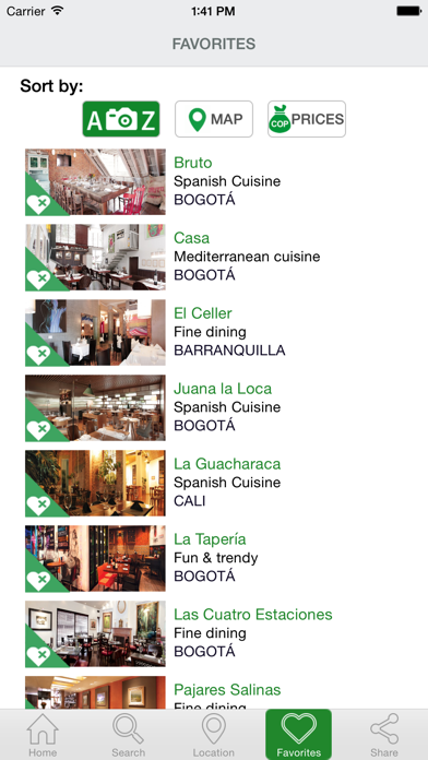 How to cancel & delete Best Restaurants Colombia from iphone & ipad 3