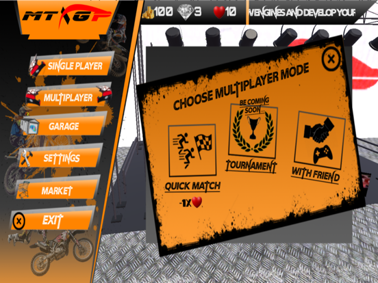 MTX GP: Motor-cycle Racing 3D iPad app afbeelding 2