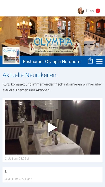 Restaurant Olympia Nordhorn