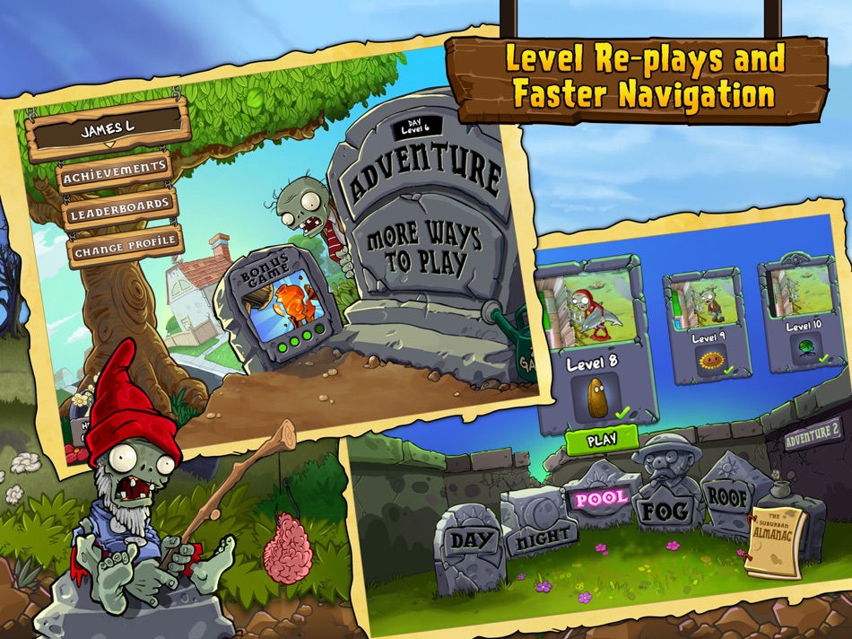 #3. Plants vs. Zombies™ HD (iOS) Oleh: Electronic Arts