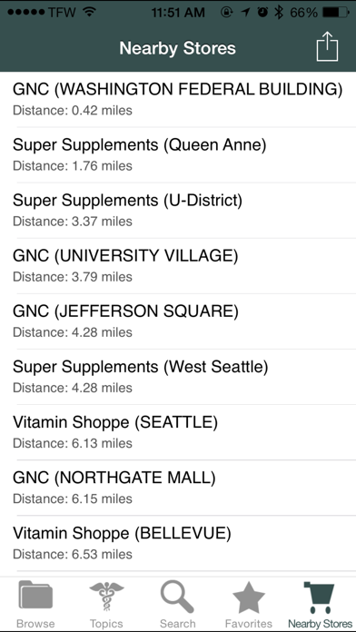 Supplements Guide Screenshot