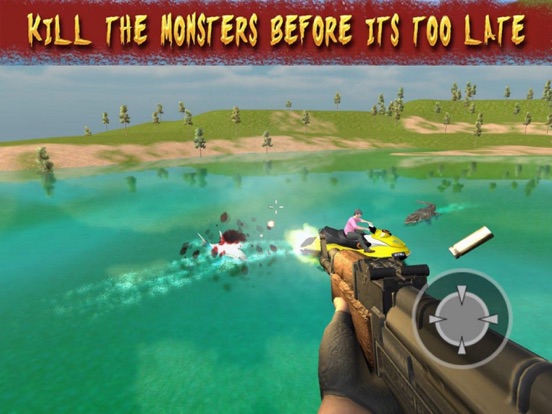 Screenshot #4 pour Kill Sea Monster 3D