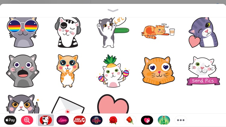 Angry Kitten iMessage Stickers