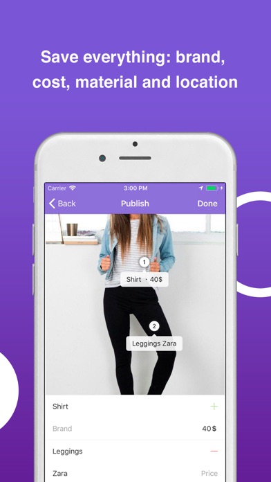InFitting – Clothes Camera iPhone screenshot 4 - Lifestyle app