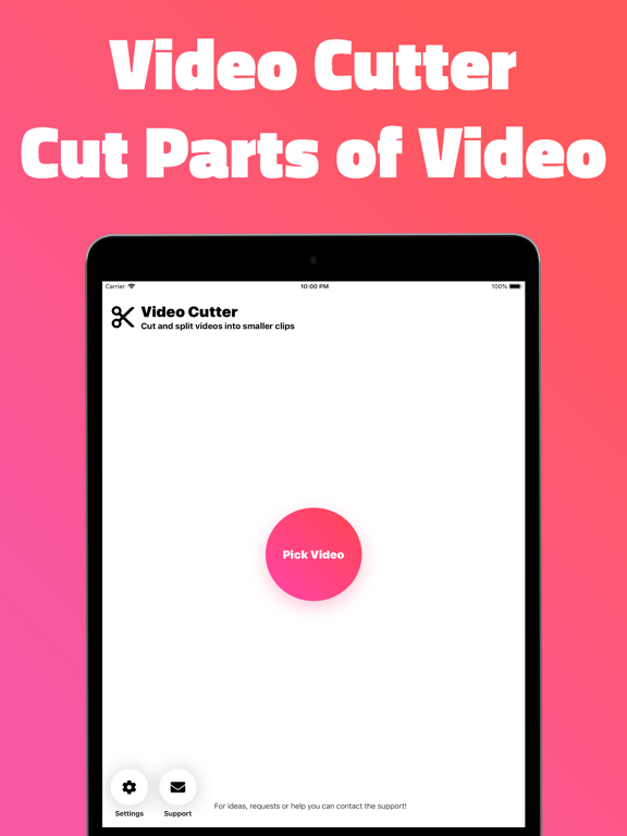 Screenshot #5 pour Video Cutter and Clip Splitter