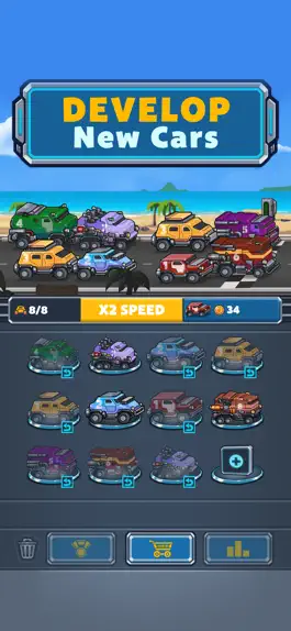 Game screenshot Auto Cruise - Idle Car Merger mod apk