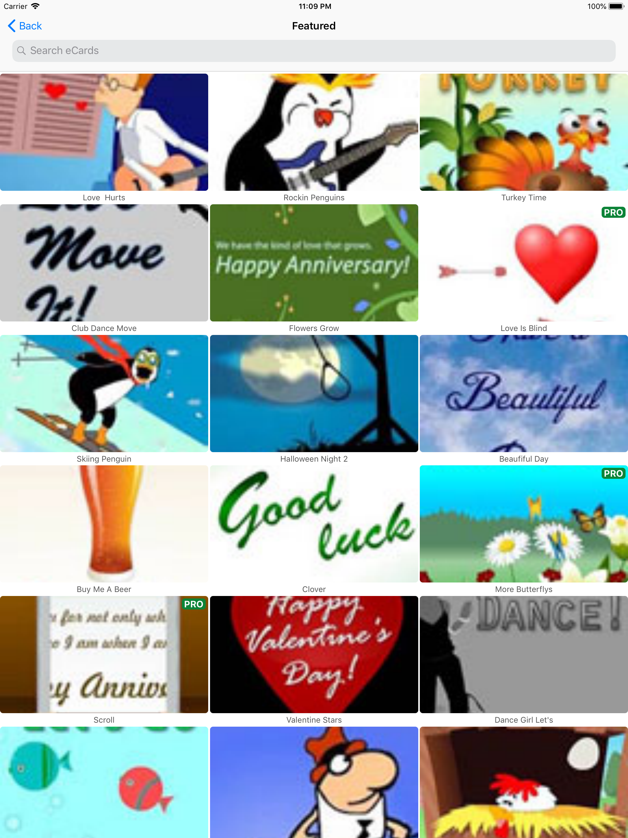 PepBlast Animated 200+ eCards screenshot 10