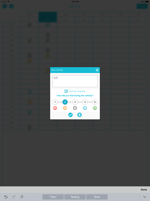 Screenshot #6 pour Mood-Diary