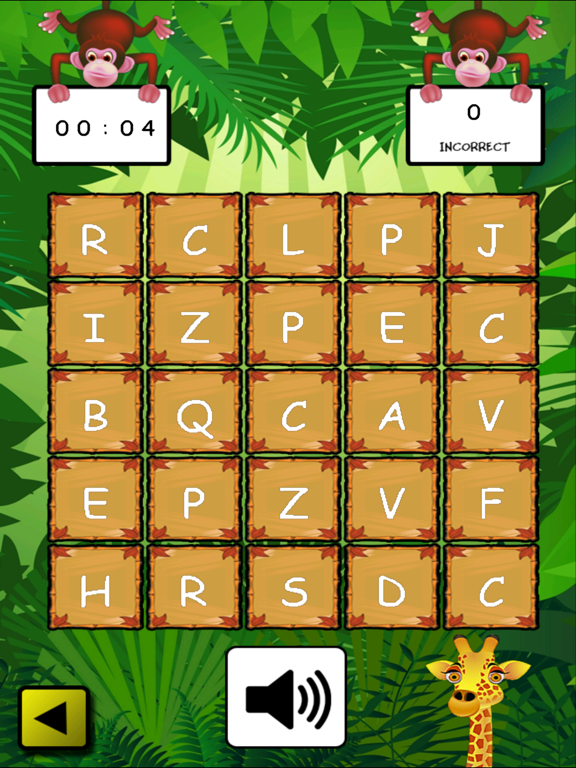 Screenshot #5 pour Jungle ABC Bingo