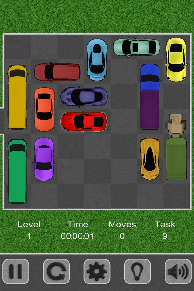 Unblock it! Red car screenshot 2