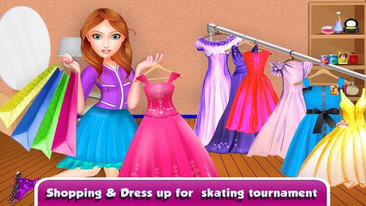 Roller Skating Girl Dress up