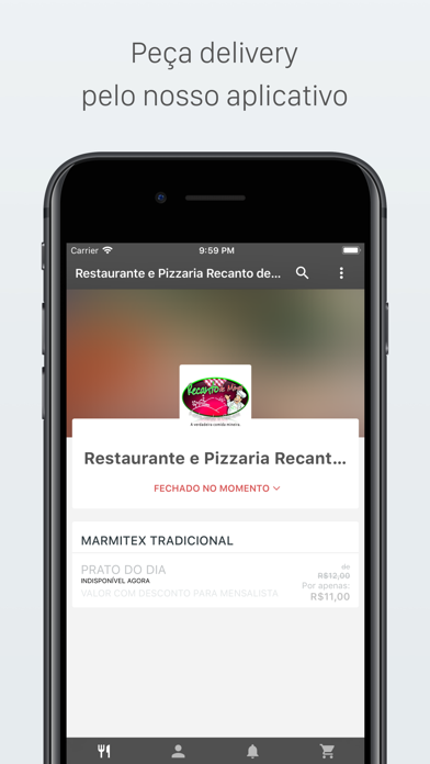 How to cancel & delete Restaurante Recanto de Minas from iphone & ipad 1