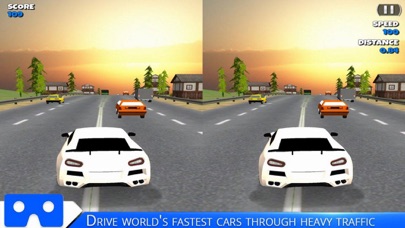 VR Racing Car Highway screenshot 3