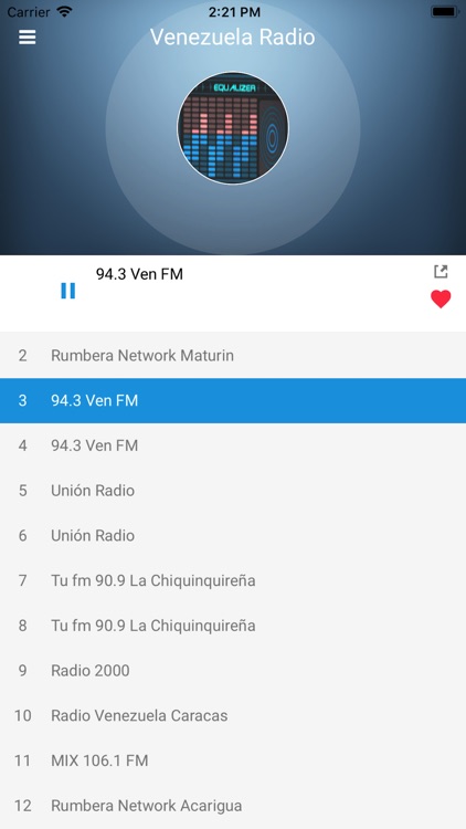 Venezuela Radio Station FM screenshot-3