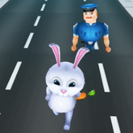 Rabbit Parkour-3D crazy escape icon