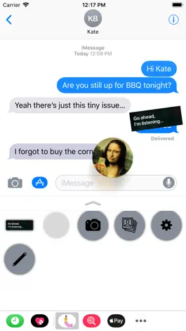 Game screenshot Selfie Stickers for iMessage hack