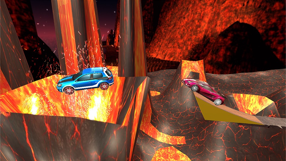 #2. Lava Car Stunt Challenge Racer (iOS) 由: Jaleel Ahmad