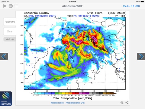 Atmosphere WRF for iPad screenshot 4