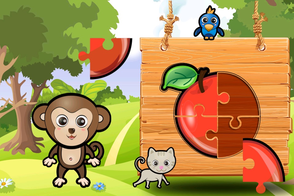 ABC Jungle Puzzle Game screenshot 2