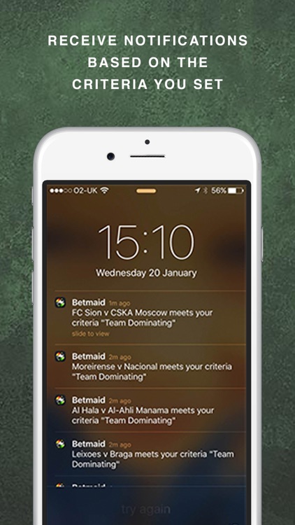 Betmaid: Football Stat Alerts