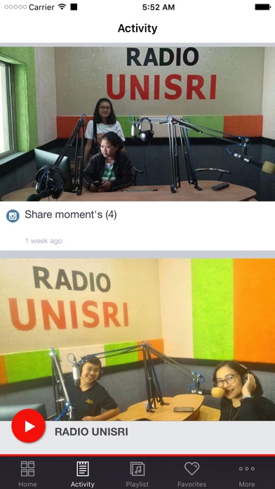 RADIO UNISRI screenshot 2