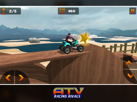 ATV Quad Stunts Race iPad screenshot 1 - Games app