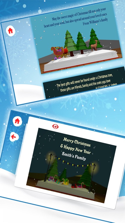 Make animated Christmas Wishes