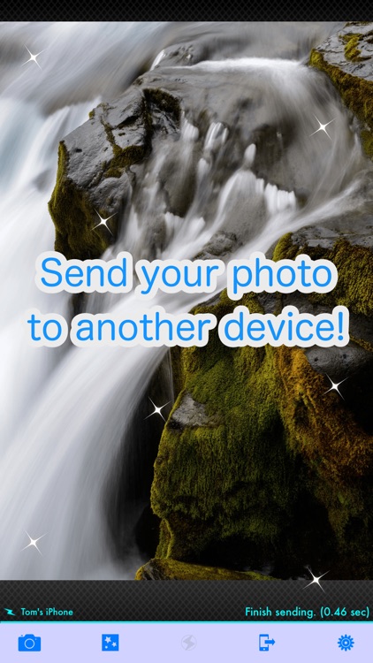 BlueTrans - send your photos!