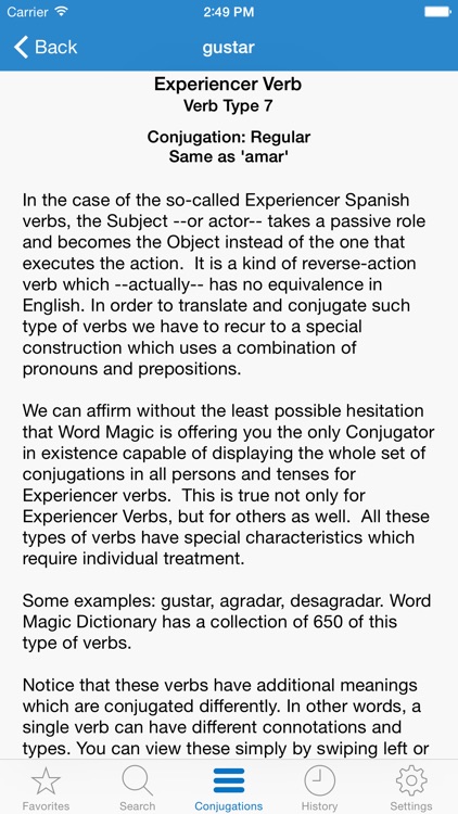 English Spanish Verbs screenshot-3