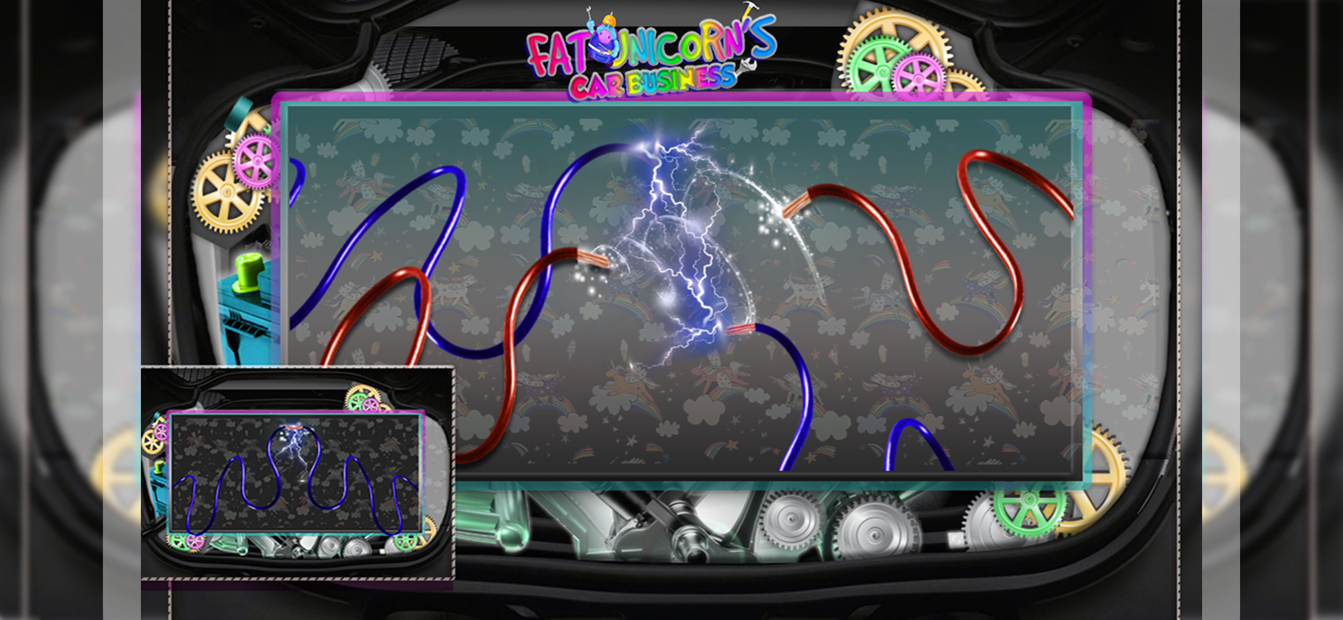 Mr. Fat Unicorn Car Mechanic screenshot 5