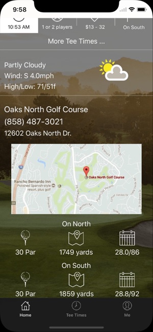 Oaks North Golf Tee Times(圖2)-速報App