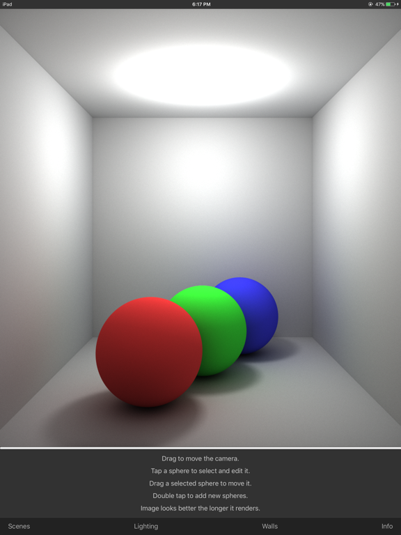 Path Tracer iPad screenshot 4 - Entertainment app