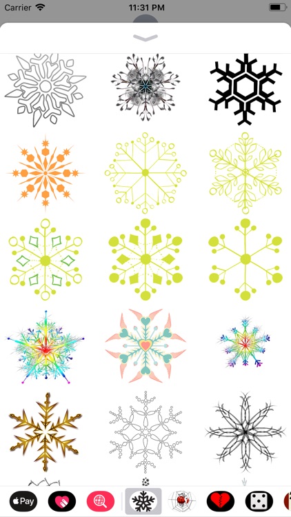 Snowflake Sticker Pack
