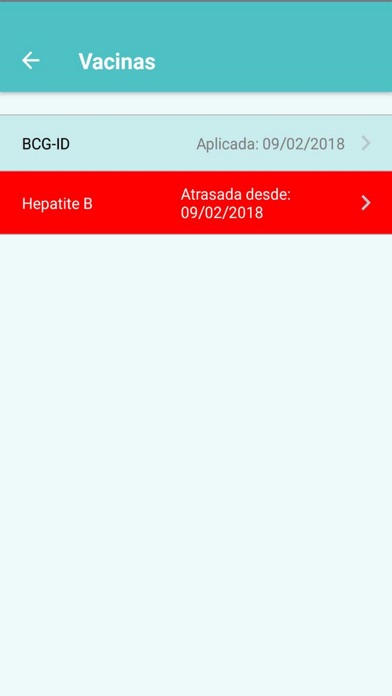 Cartão Vacinação Blockchain screenshot 3