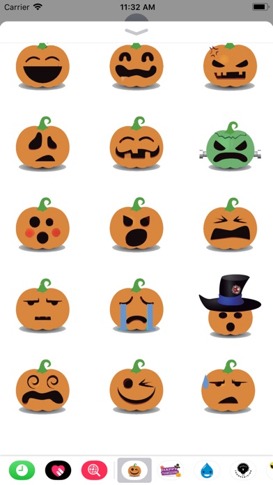 Pumpkin : Halloween stickers screenshot 2