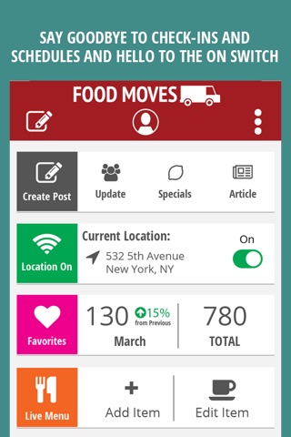 Food Moves: Local Food Tracker screenshot 4