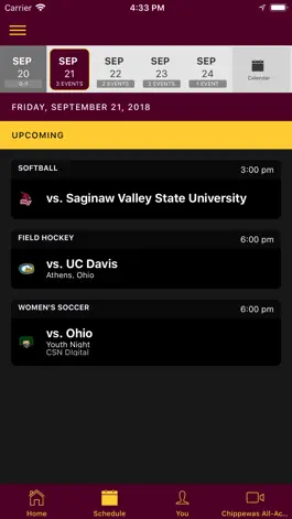 Game screenshot CMU Athletics apk